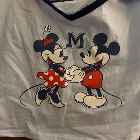 Disney Women's Mickey and Minnie Pajama Set underwear XL NWT - Picture 6 of 7